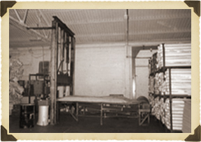 History Photo - Machine in Warehouse